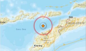 Gempa Kecil Guncang  Perairan TTU