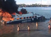 Speed Boat Meledak di Pelabuhan Tutukratu, Diduga Korslet Listrik