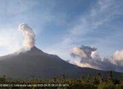 Empat Letusan Kuat, Warnai Aktivitas Ile Lewotobi Laki-Laki Periode 16-25 April 2025