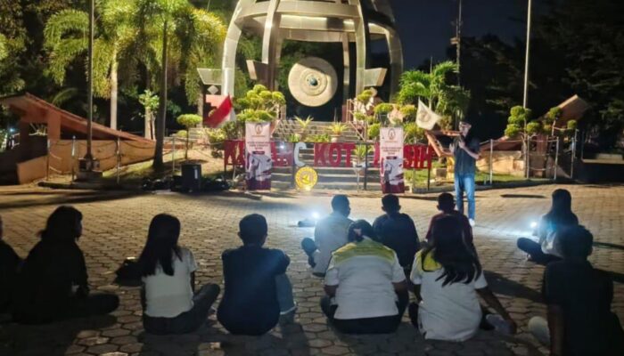 Gelar Teatrikal Kebangsaan, Gerakan Mahasiswa Flobamorata Lantangkan Issue Strategis Masyarakat NTT
