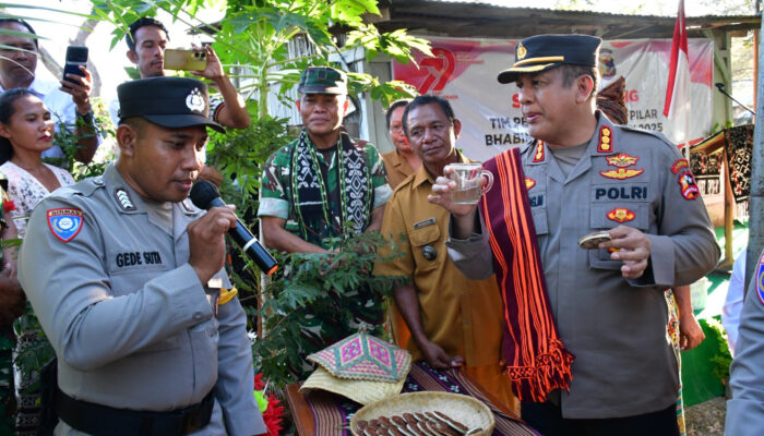 Ajak Warga Ubah Bahan Baku Sopi Jadi Gula Aren, Bripka Gede Suta Jajal Lomba Tiga Pilar Bhabinkamtibmas