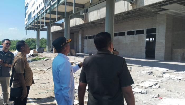 Mulai Mangkrak, Kajati NTT Sidak Proyek Gedung Kuliah Kedokteran dan Kedokteran Hewan  Undana