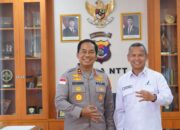 Sekretaris Utama BPOM RI Jadi Tamu Perdana Kapolda NTT