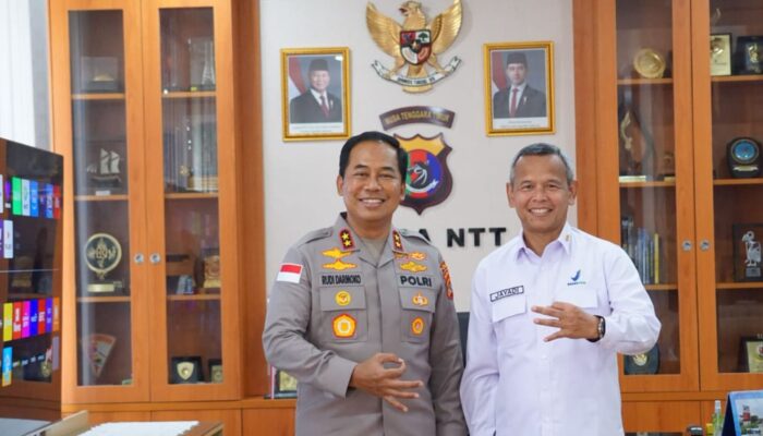 Sekretaris Utama BPOM RI Jadi Tamu Perdana Kapolda NTT