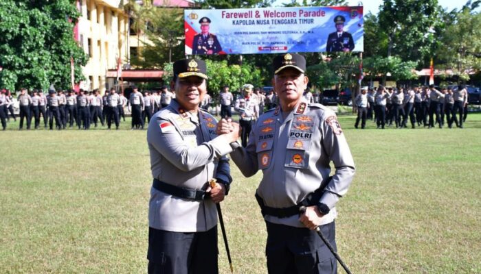 Bertukar Jabatan, Irjen Pol Rudi Darmoko Bangga Gantikan Irjen Pol Daniel Tahi Monang Silitonga