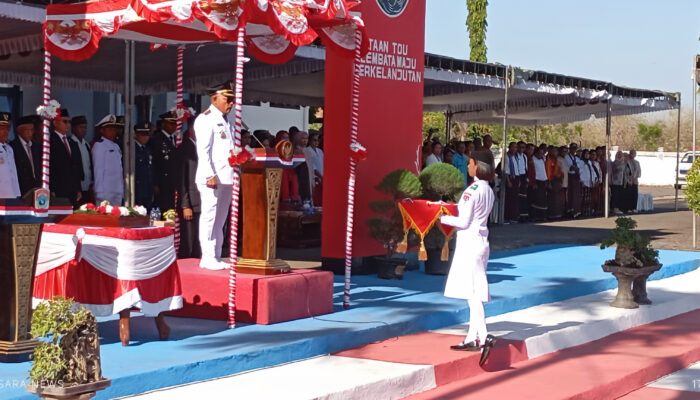 Pidato HUT Kemerdekaan, Bupati Lembata Minta Warga Dukung RPJMD