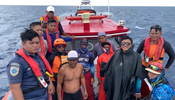 Basarnas Kupang Selamakan 6 Pemancing, Korban Perahu Mati Mesin