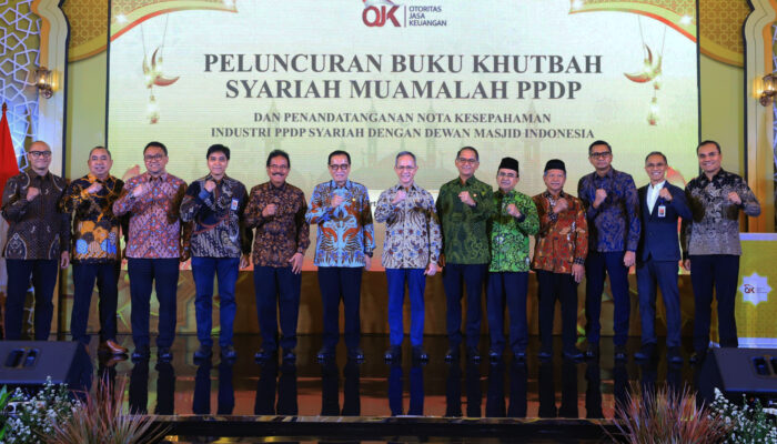 OJK Gelar Peluncuran Buku Khutbah Syariah Muamalah PPDP
