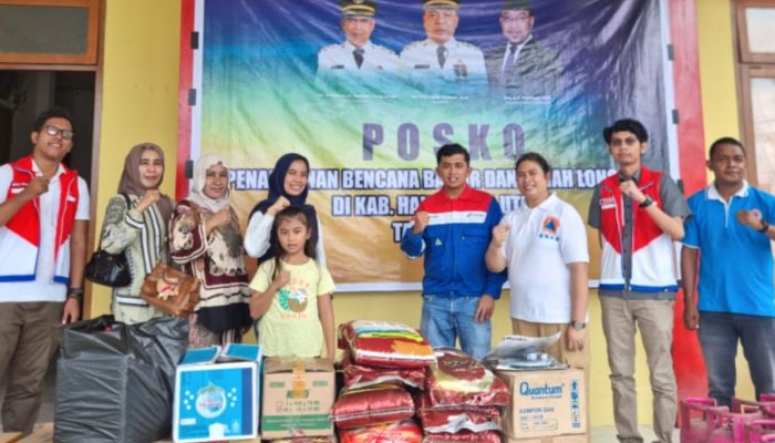 Pertamina Patra Niaga Regional Papua Maluku dan Hiswana Migas Maluku Utara Bagi Bantuan Logistik Bagi Korban Bencana Alam