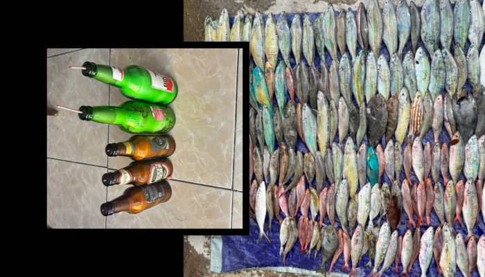 Tangkap Ikan Gunakan Bom Rakitan, Nelayan Pulau Parumaan Ditangkap Ditpolairut NTT