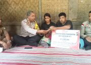Bocah Penderita Hydrosephalus  Asal Desa Bamo, Terima Bantuan Kapolda NTT