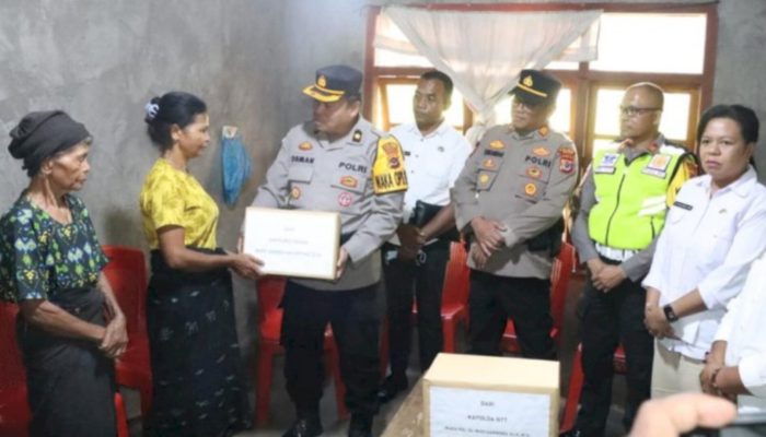 Pulihkan Trauma, Polres Ngada Silaturahmi ke Keluarga Korban Anak Bundir