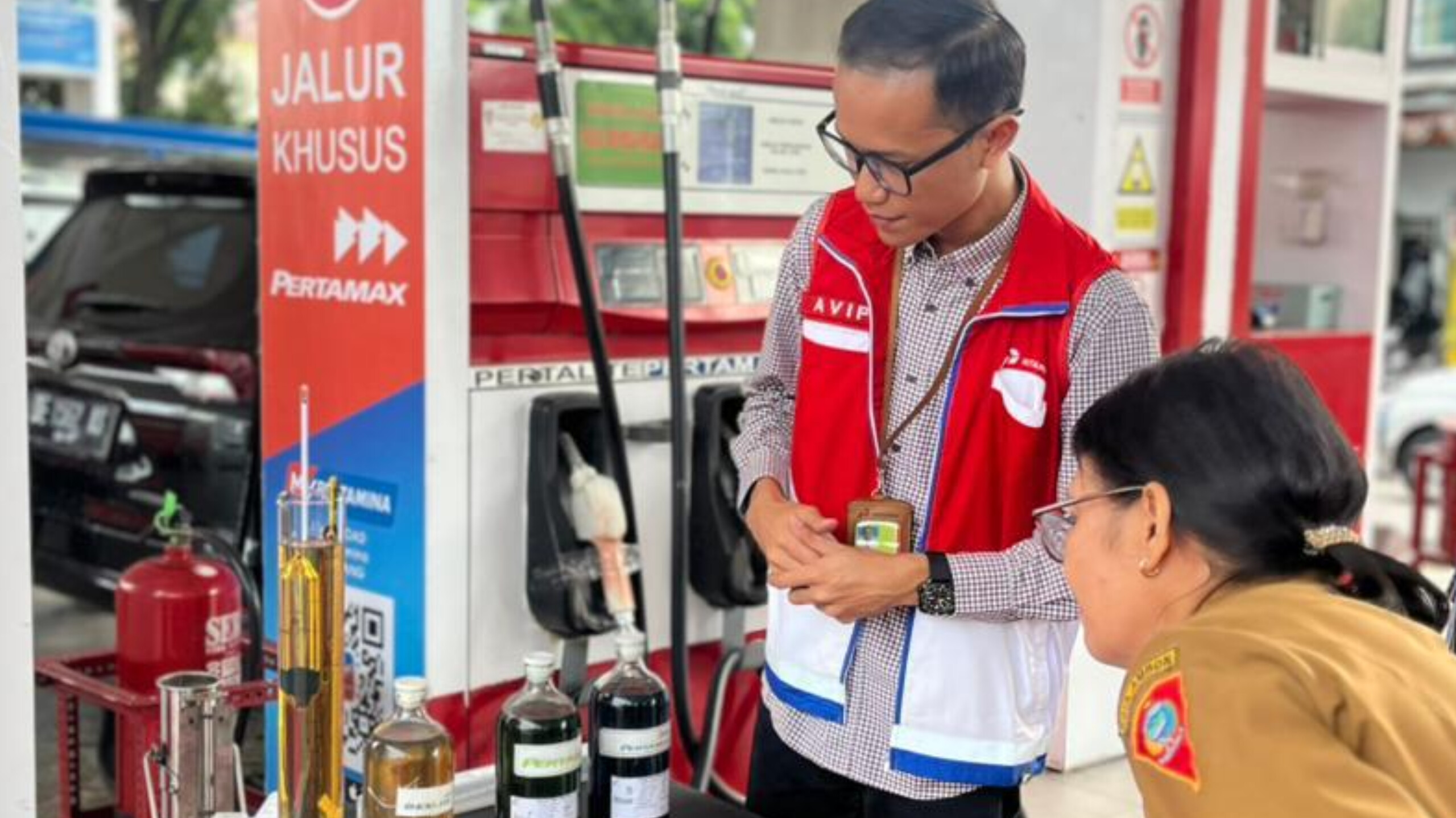 Jelang Idulfitri 1447 H, Pertamina Patra Niaga Sidak Lintas Sektoral Cek  Layanan BBM di Ambon