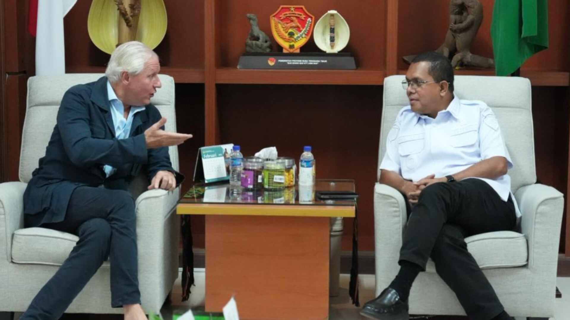 Silaturahmi Ke Gubernur Melki Laka Lena, CEO NIHI Sumba Seumbar Kembangkan Pariwisata NTT