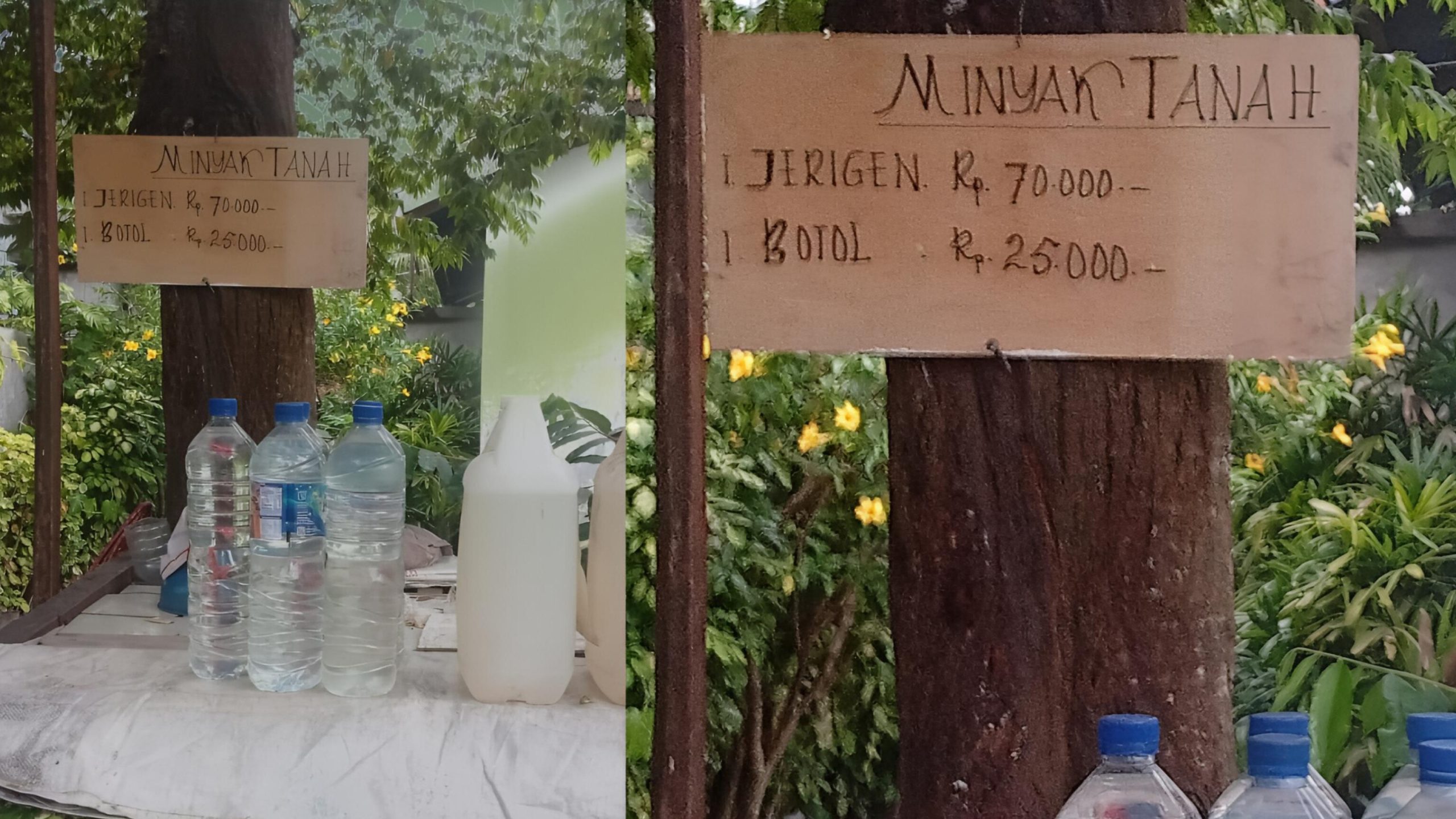 Harga Jual Eceran Minyak Tanah  Subsidi di Lembata  Tembus Rp 16 ribu/Liter