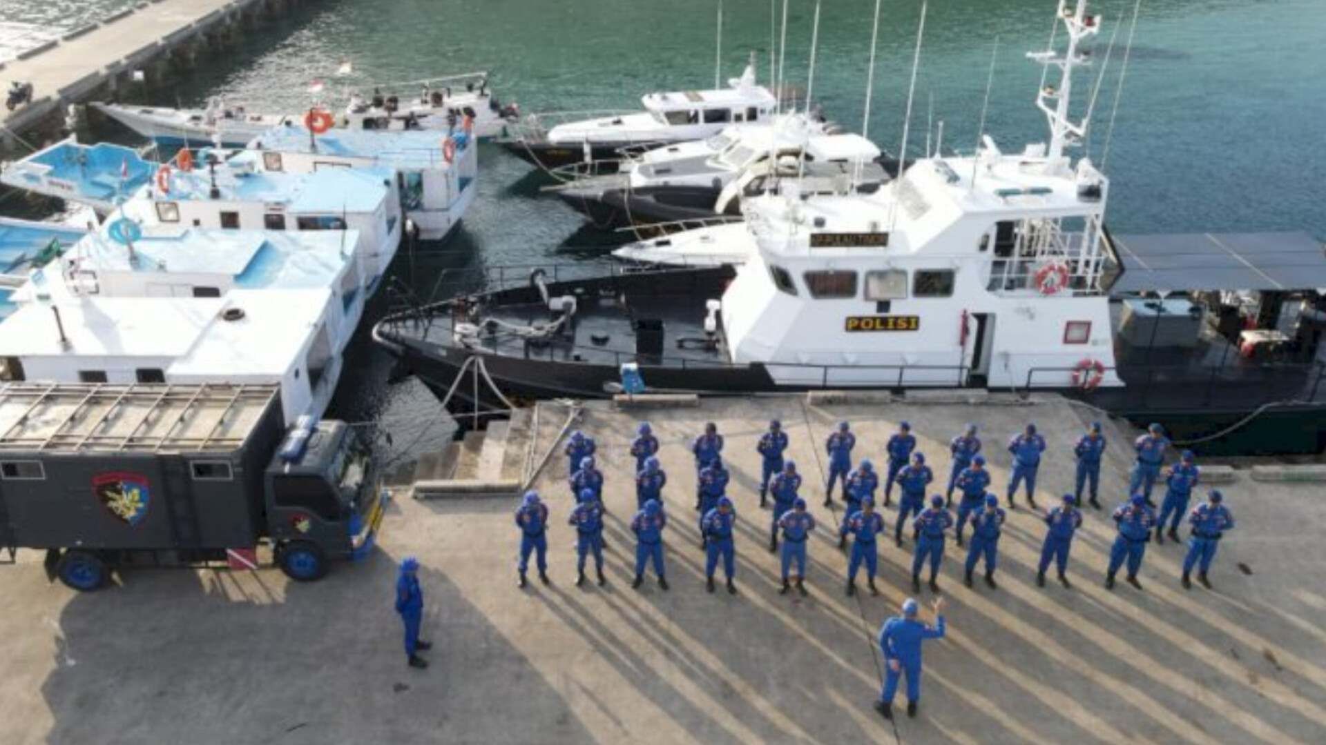 Ops Semana Santa Turangga 2026, Ditpolairud Polda NTT Siagakan Armada Laut