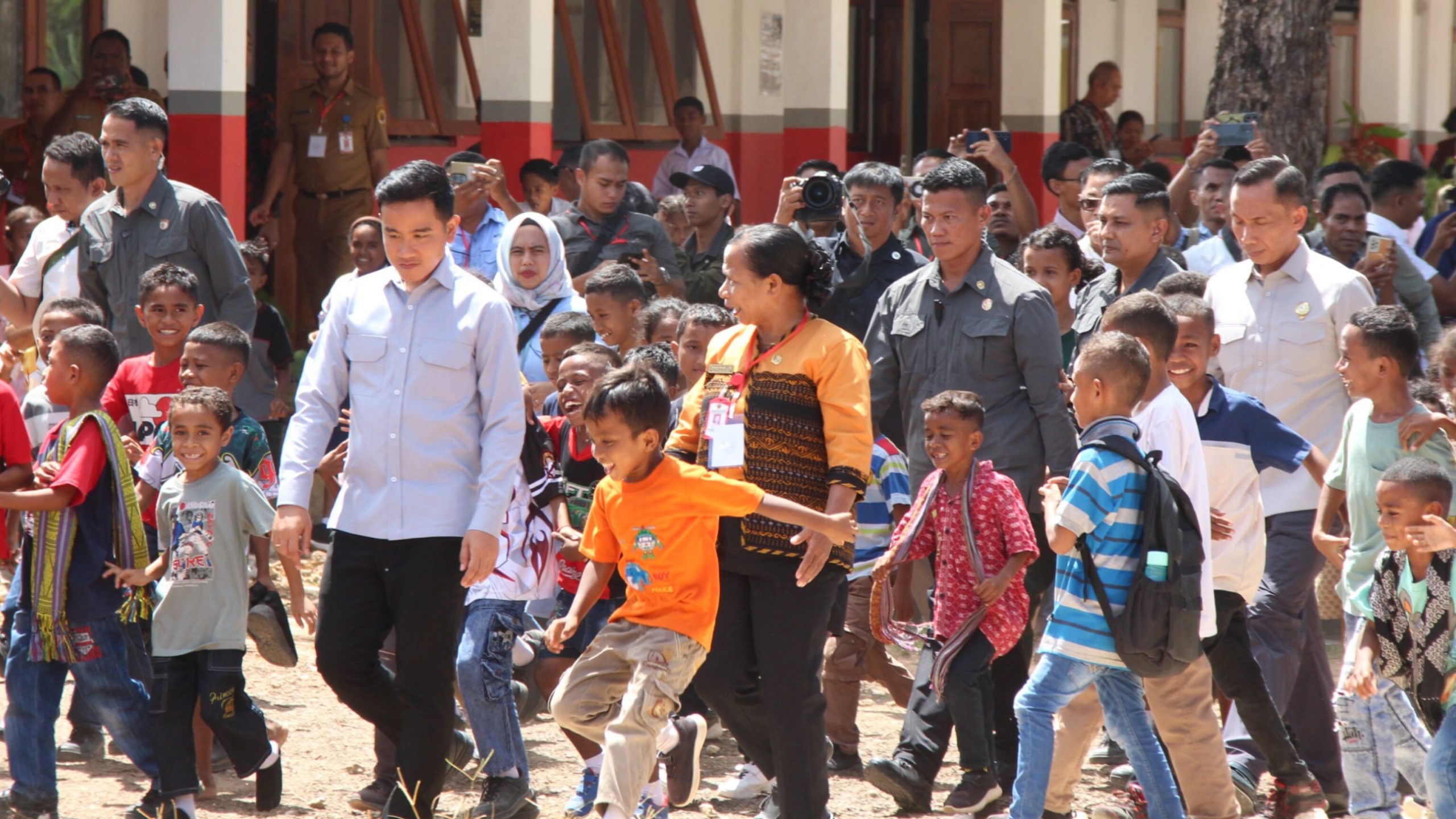 Wapres  RI Tinjau Pembangunan Infrastruktur SD Inpres Kaniti Kabupaten Kupang