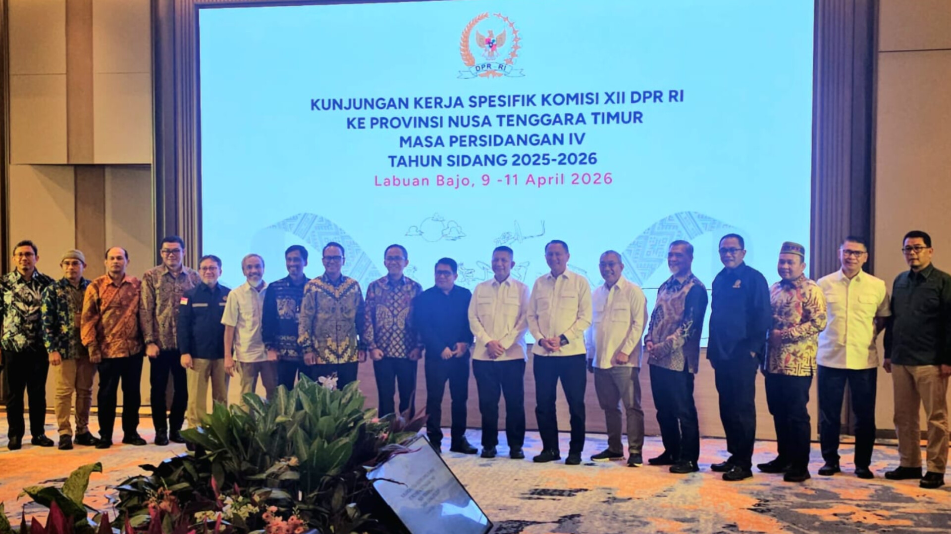 Komisi XII DPR RI Kunker Spesifik ke Labuan Bajo, Dipo Nusantara Puji PLN UIW NTT