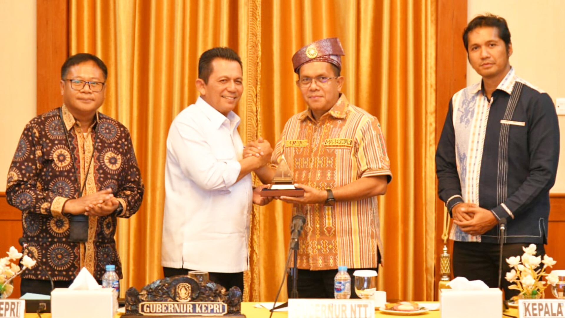 Kunjungi Kepri, Gubernur NTT Galang Sinergi  Ekonomi dan Pariwiata