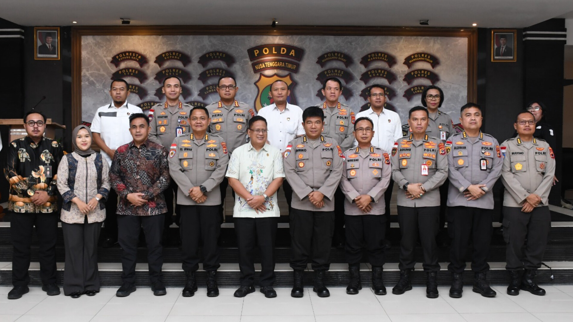 Kompolnas Tinjau Kesiapan Sumber Daya Manusia dan Sarana Prasarana Polda NTT 