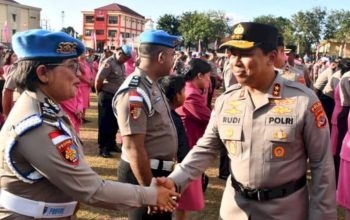 1064 Anggota Polri Polda NTT Naik Pangkat