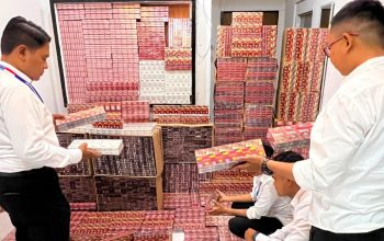 Ditkrimsus Polda NTT Sita 9.271 Bungkus Rokok Ilegal dari Ende, Nagekeo, Ngada dan Manggarai Barat